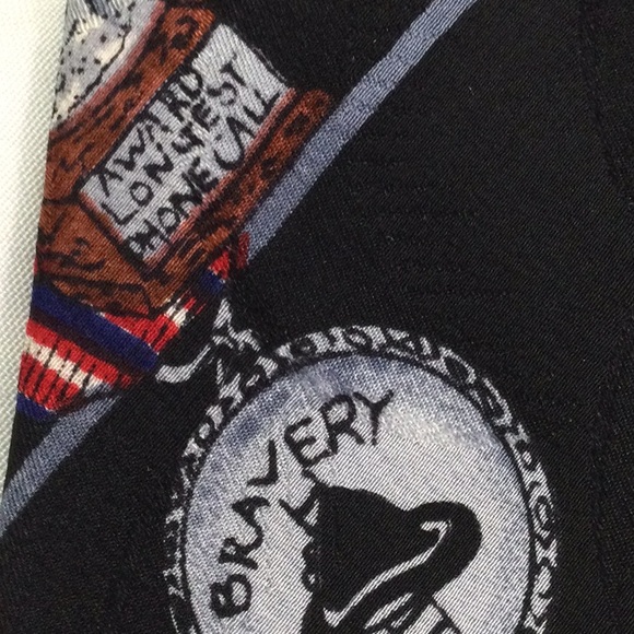 Nichole Miller silk necktie. 1992 trophies. - Picture 6 of 7